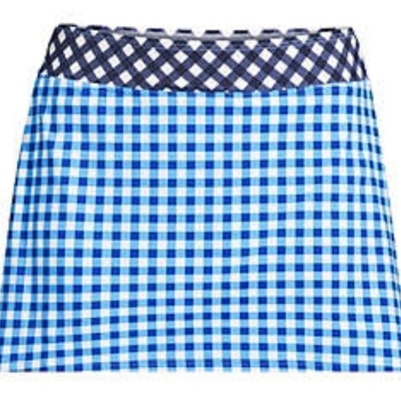 Lands' End Draper James x Women's Chlorine Resistant Swim Skirt Bottom-NWT - Picture 9 of 10
